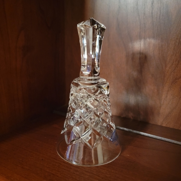 BADASH CRYSTAL ♡ NIB Beautiful Vintage BELL OXFORD 24% Handcut Lead Crystal Bell - Picture 7 of 17